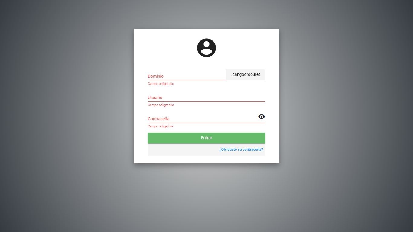 Client Knowledge Base - Cangooroo > Ahora puede cambiar o restablecer su contraseña de intranet > Tela de login_espanhol.JPG